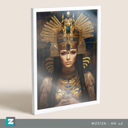 تابلو پرتره ایزیس الهه طبیعت مصر باستان